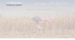 Desktop Screenshot of harwoodfinancialgroup.com